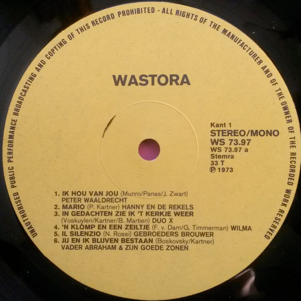 Various - 12 Hits (Wastera Presents) (LP) 49931