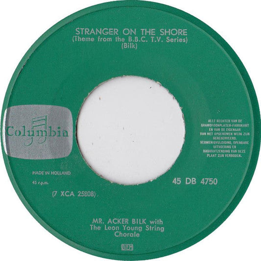 Mr. Acker Bilk With The Leon Young String Chorale – Stranger On The Shore 37404 Vinyl Singles Vinyl Goed / Hoes Generic