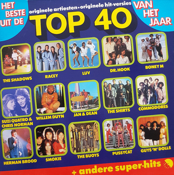 Various - Het Beste Uit De Top 40 Van Het Jaar (LP) 51776 Vinyl LP Dubbel Vinyl Goed / Hoes Goed
