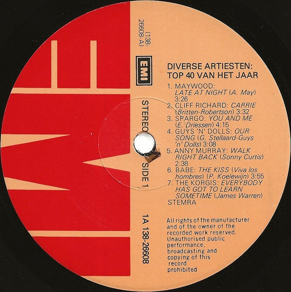 Various - Het Beste Uit De Top 40 Van Het Jaar (LP) 51763 Vinyl LP Dubbel Vinyl Goed / Hoes Zie Foto