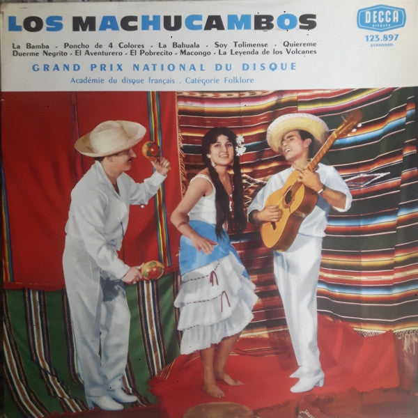Los Machucambos - Los Machucambos (10") 52112 Vinyl LP 10" Vinyl Goed / Hoes Goed