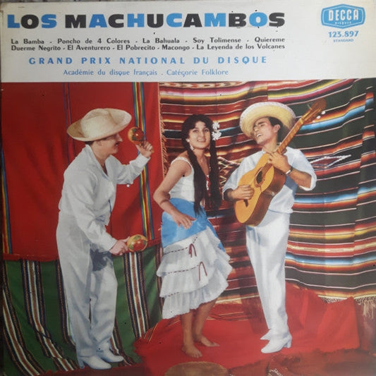 Los Machucambos - Los Machucambos (10") 52112 Vinyl LP 10" Vinyl Goed / Hoes Goed