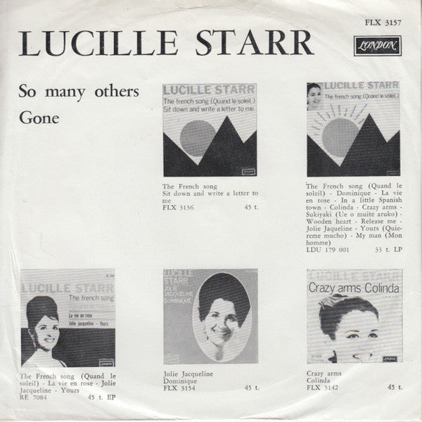 Lucille Starr - So Many Others 24460 Vinyl Singles Vinyl Goed / Hoes Goed