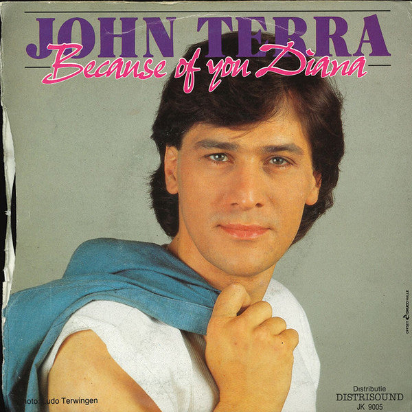 John Terra - Diana Ik Denk Aan Jou 30234 Vinyl Singles Vinyl Goed / Hoes Goed
