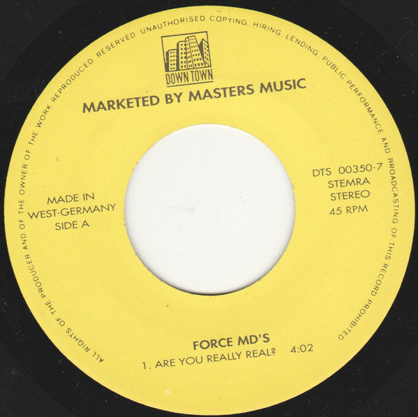 Force MD'S - Are You Really Real 16394