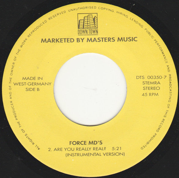 Force MD'S - Are You Really Real 16394