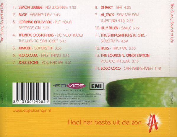 Various - The Sunny Sound Of Life (CD) 70885 Compact Disc Goede Staat