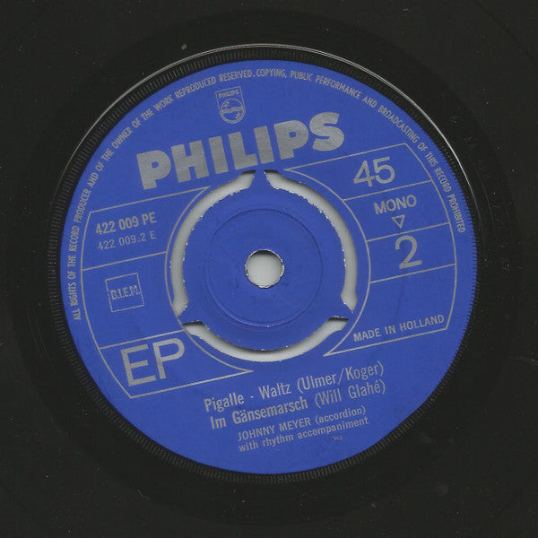 Johnny Meyer - Johnny Meyer 13799 Vinyl Singles EP Vinyl Goed / Hoes Goed