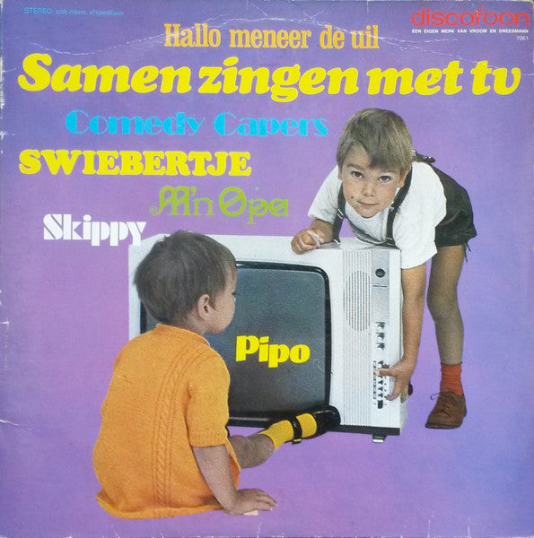 Radio-Kinderchor De Mini-Mutsjes – Gemeinsam mit dem Fernsehen singen (LP) 40692