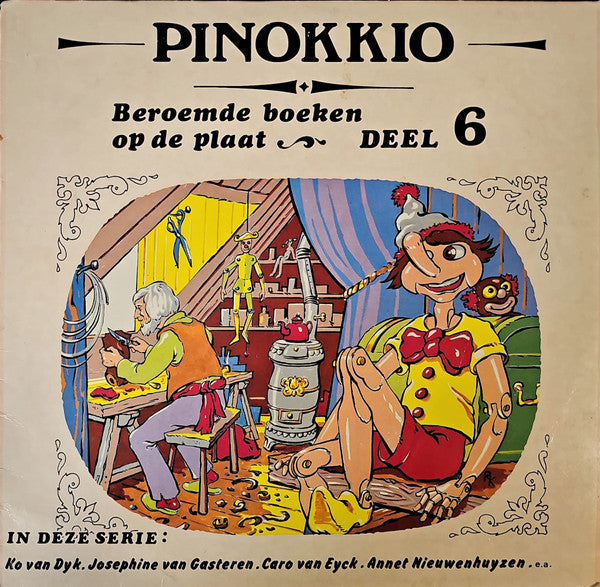 Various - Pinokkio Deel 6 (LP) Vinyl LP Vinyl Goed / Hoes Goed