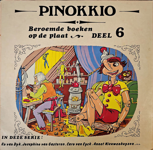 Various - Pinokkio Deel 6 (LP) Vinyl LP Vinyl Goed / Hoes Goed