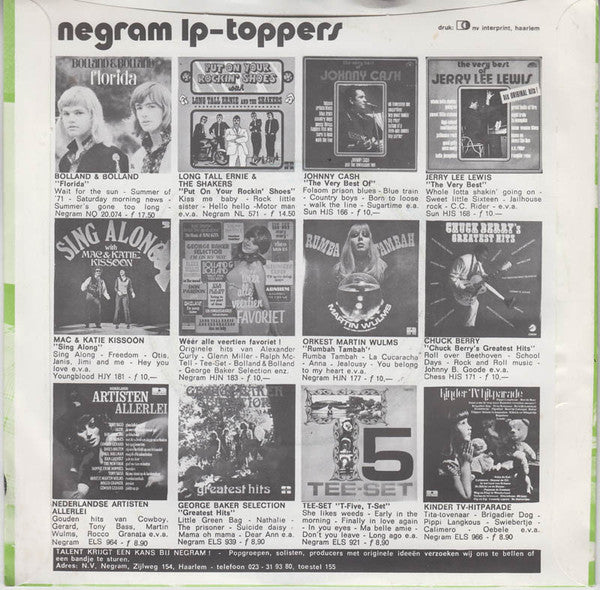 Spijkerkwartet - Rel, Del, Del (Wie Trekt Er Aan De Bel) 31924 Vinyl Singles Vinyl Goed / Hoes Goed