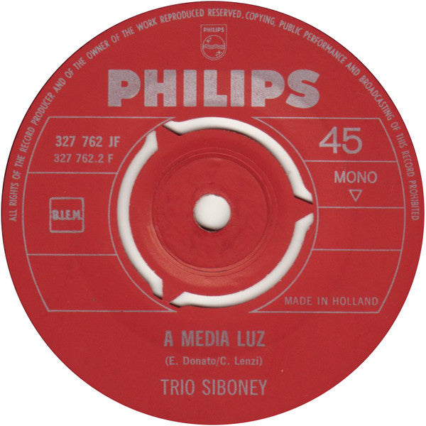 Trio Siboney - El Porom Pompero 29958 Vinyl Singles Vinyl Goed / Hoes Redelijk