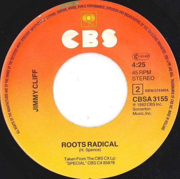 Jimmy Cliff - Treat The Youths Right 15786 Vinyl Singles Vinyl Goed / Hoes Goed
