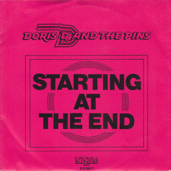 Doris D And The Pins - Starting At The End 29990 Vinyl Singles Vinyl Goed / Hoes Goed