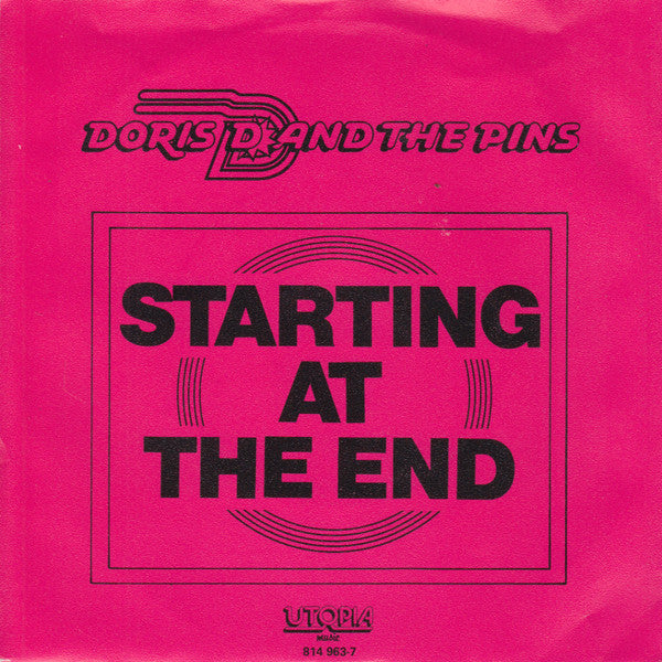 Doris D And The Pins - Starting At The End 29990 Vinyl Singles Vinyl Goed / Hoes Goed