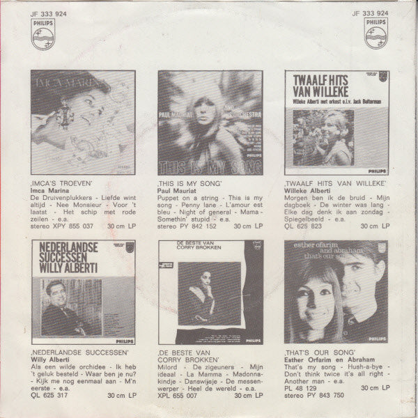 Caroline Kaart - Eindelijk Vrede 02374 Vinyl Singles Vinyl Goed / Hoes Goed