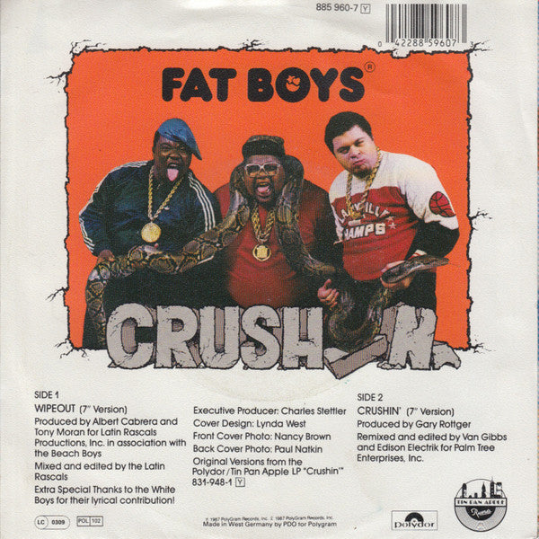 Fat Boys And The Beach Boys - Wipeout 21267