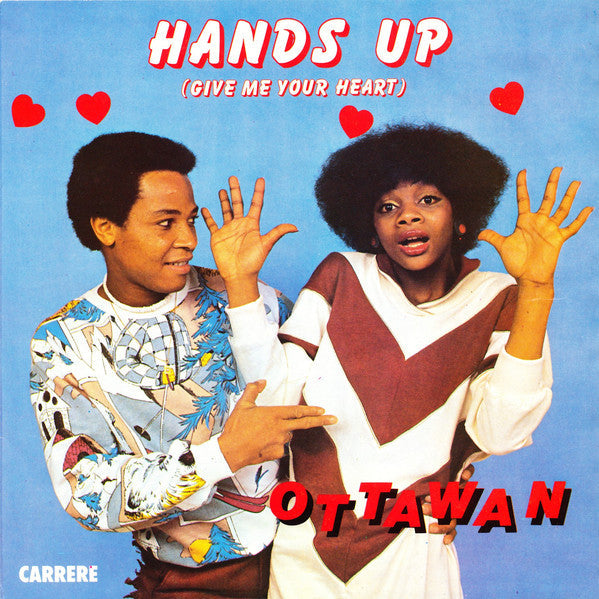 Ottawan - Hands Up (Give Me Your Heart) 38006 Vinyl Singles Vinyl Goed / Hoes Goed
