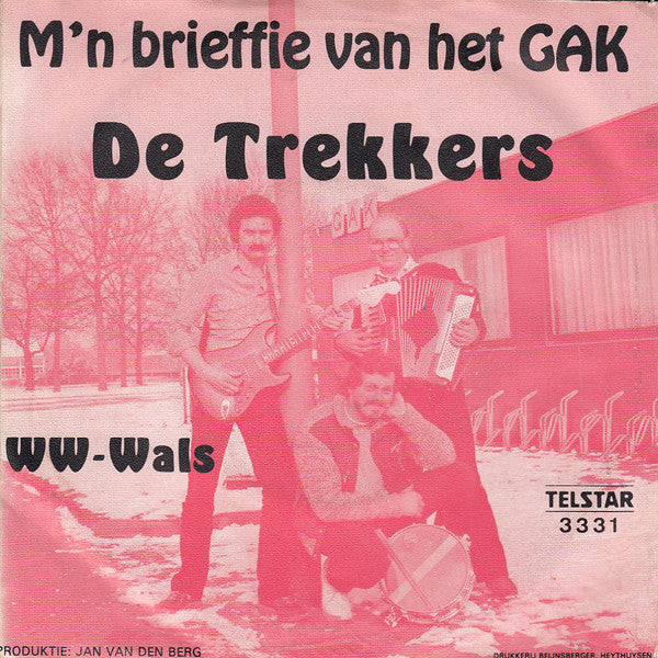 Trekkers - M'n Brieffie Van Het GAK 32525 Vinyl Singles Vinyl Goed / Hoes Goed