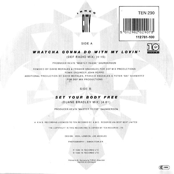 Inner City - Whatcha Gonna Do With My Lovin' 33317 Vinyl Singles Vinyl Goed / Hoes Goed