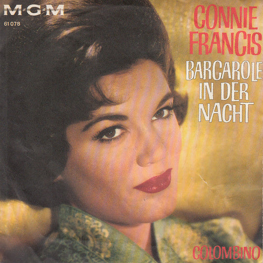 Connie Francis - Barcarole In Der Nacht 28399 Vinyl Singles Vinyl Goed / Hoes Goed