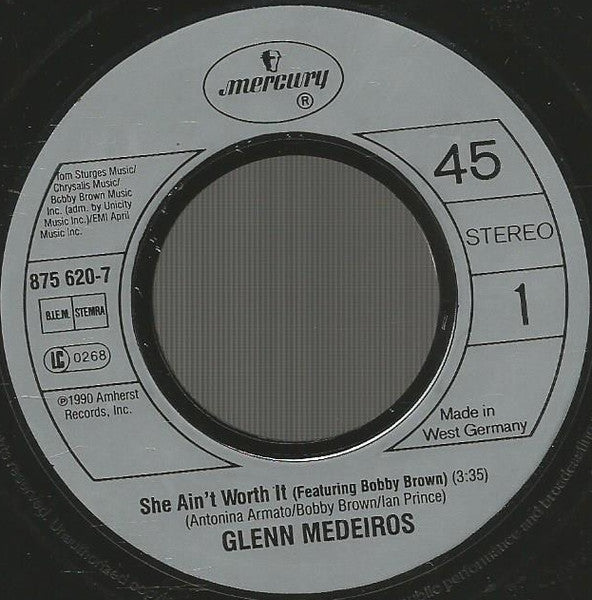 Glenn Medeiros mit Bobby Brown – She Ain't Worth It 19042