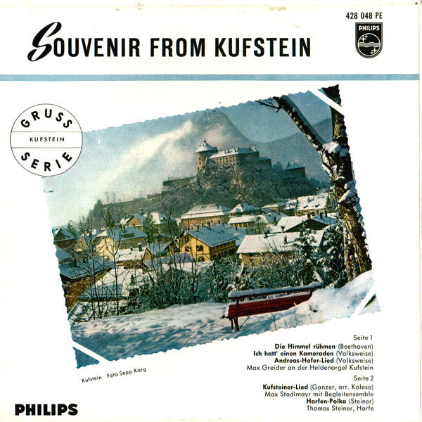 Various - Grüsse Aus Kufstein 40758 Vinyl Singles EP Vinyl Goed / Hoes Goed