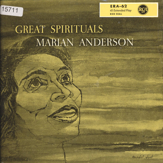 Marian Anderson - Great Spirituals 15711 Vinyl Singles EP Vinyl Goed / Hoes Goed