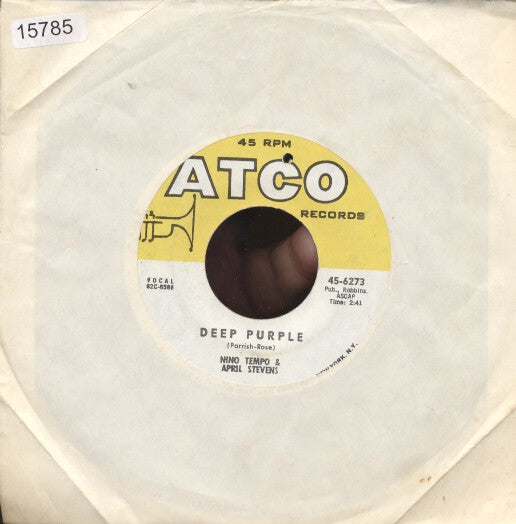 Nino Tempo & April Stevens - Deep Purple 15785 Vinyl Singles Vinyl Goed / Hoes Goed
