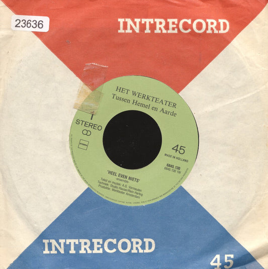 Werkteater - Tussen Hemel En Aarde 23636 Vinyl Singles Vinyl Goed / Hoes Goed