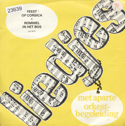 Benny Vreden - Feest Op Corsica 23639 Vinyl Singles Vinyl Goed / Hoes Goed