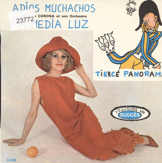 L'Orchestre Pepe De Corona - Adios Muchachos 23772 Vinyl Singles Vinyl Goed / Hoes Goed