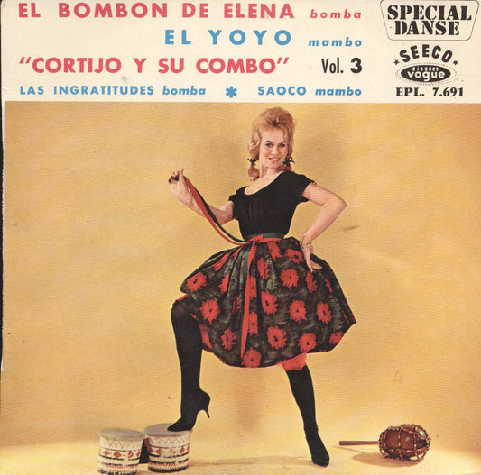 Cortijo Y Su Combo - Special Dance Vol. 3 24439 Vinyl Singles Vinyl Goed / Hoes Goed