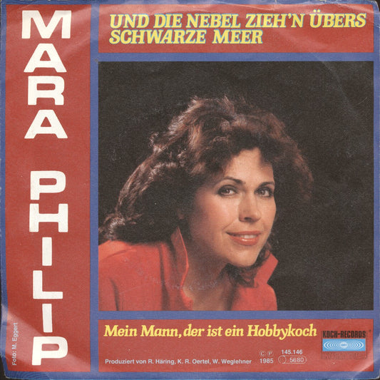 Mara Philip - Und Die Nebel Ziehn Übers Schwarze Meer 24036 Vinyl Singles Vinyl Goed / Hoes Goed