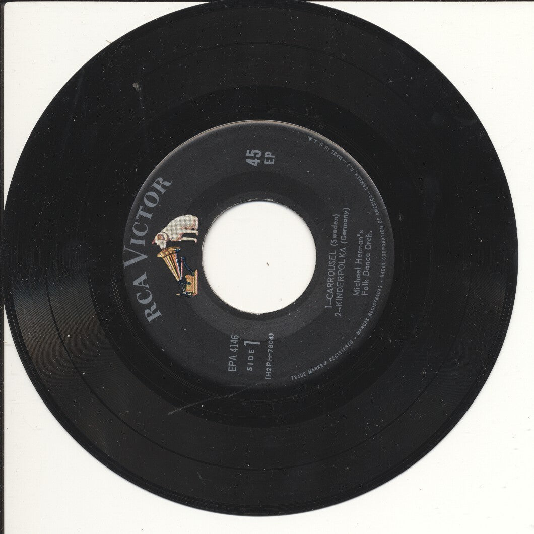 Michael Herman's Folk Dance Orch. - Carrousel 24471 Vinyl Singles Vinyl Goed / Hoes Goed