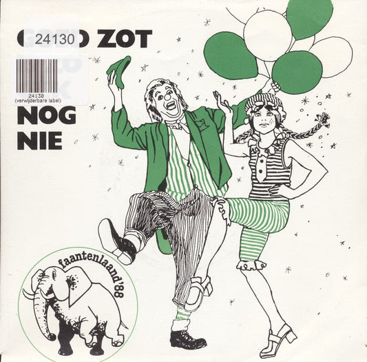 Carnavalsorganisatie Raamsdonksveer - Goed Zot Is Zo Gek Noeg Nie 24130 Vinyl Singles Vinyl Goed / Hoes Goed