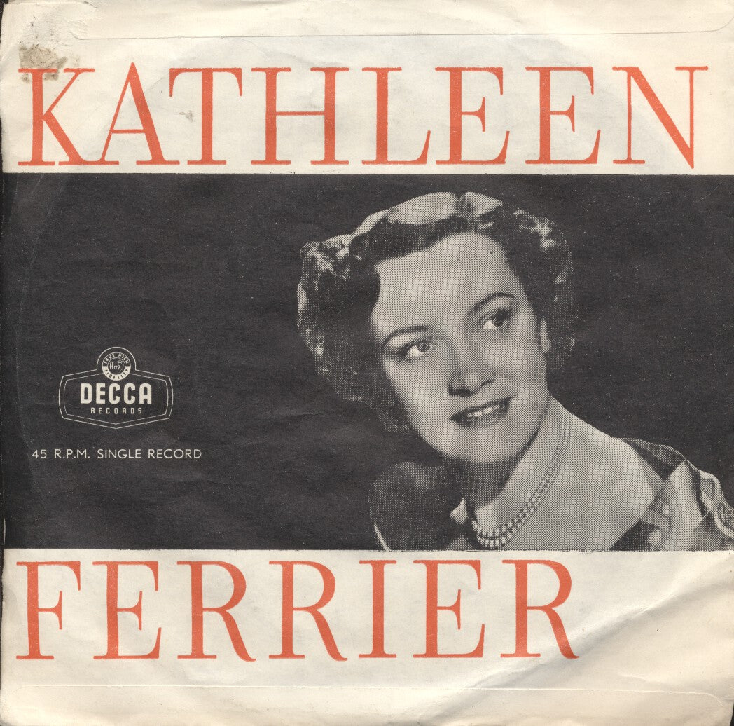 Kathleen Ferrier, Sir Malcolm Sargent, Johann Sebastian Bach - Have Mercy, Lord, On Me 22073 Vinyl Singles Vinyl Goed / Hoes Goed