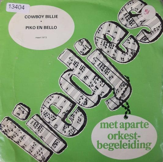 Unknown Artist - Cowboy Billie 13404 Vinyl Singles Vinyl Goed / Hoes Goed