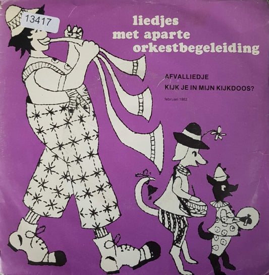 Unknown Artist - Afvalliedje 13417 Vinyl Singles Vinyl Goed / Hoes Goed