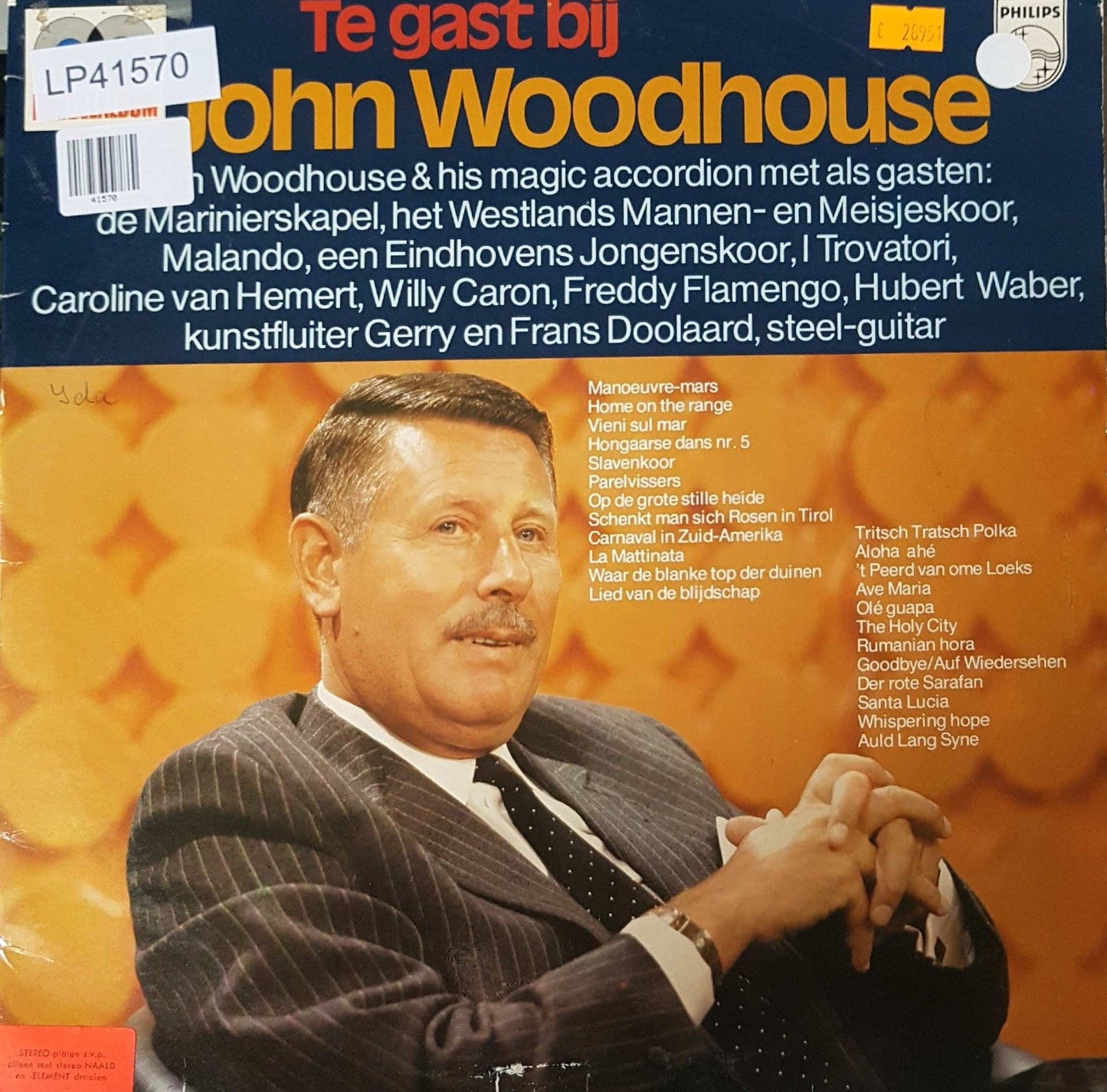 John Woodhouse, The Marine Band der Königlich Niederländischen Marine – Gast von John Woodhouse (LP) 41570