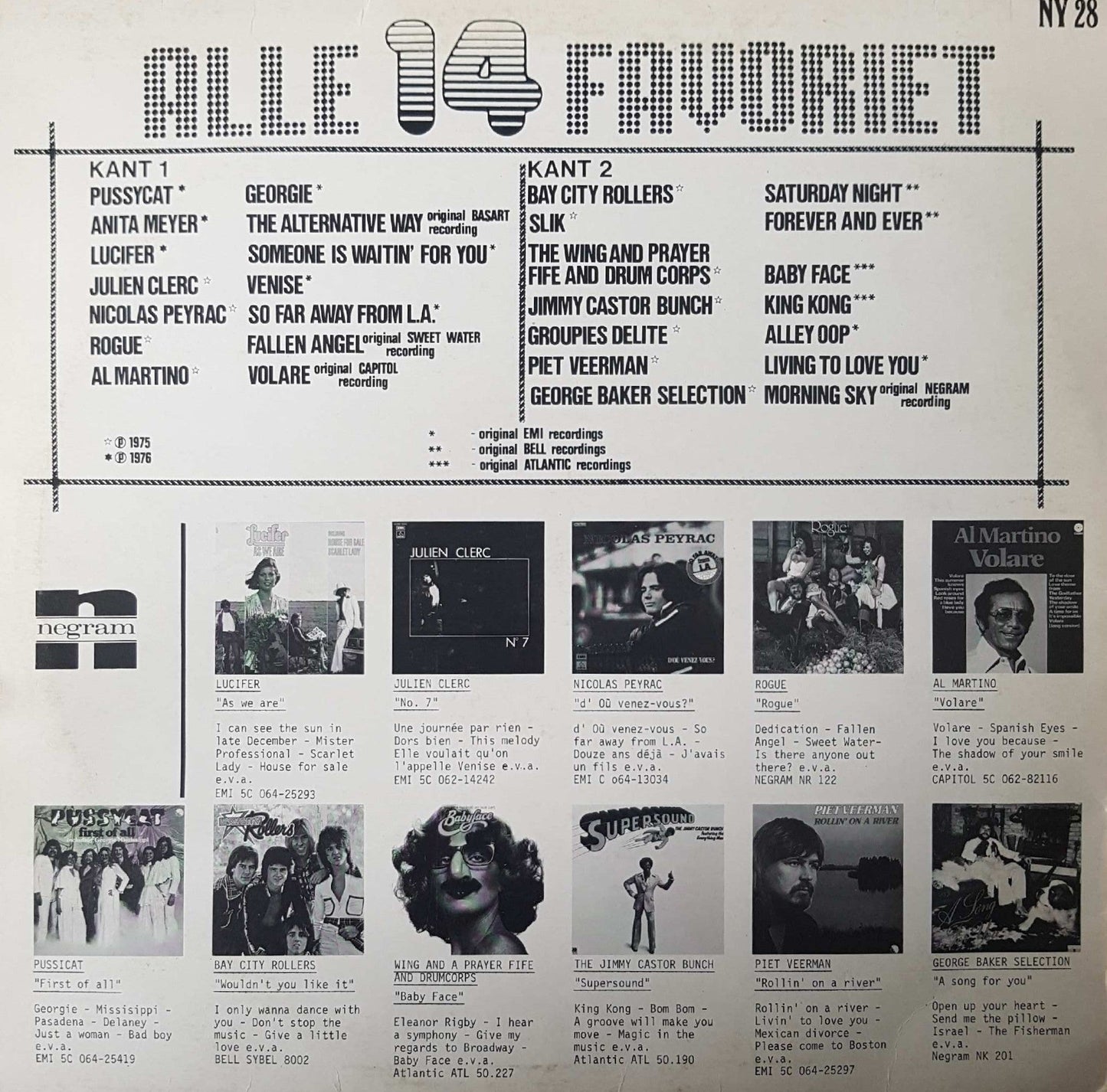 Verschiedene – Alle 14 Favoriten! (LP) 49101