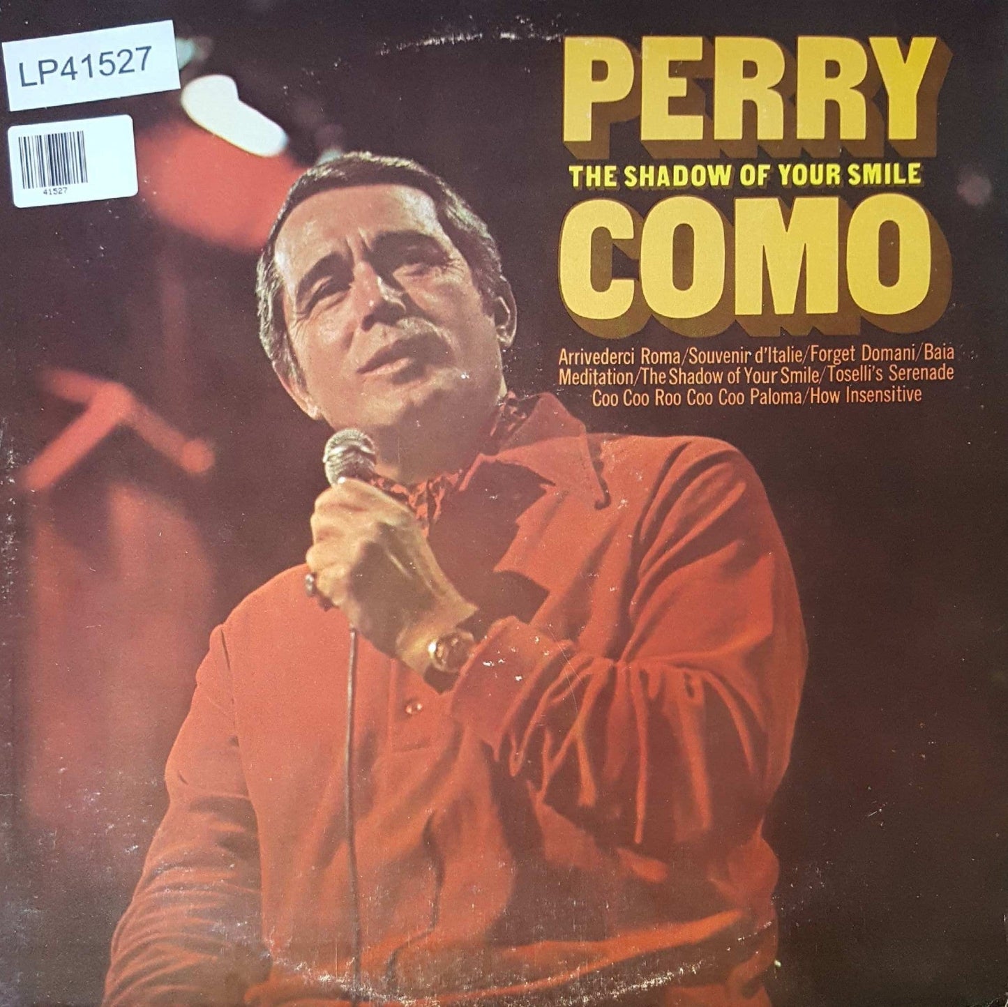 Perry Como - The Shadow Of Your Smile (LP) 41527 Vinyl LP Vinyl Goed / Hoes Goed