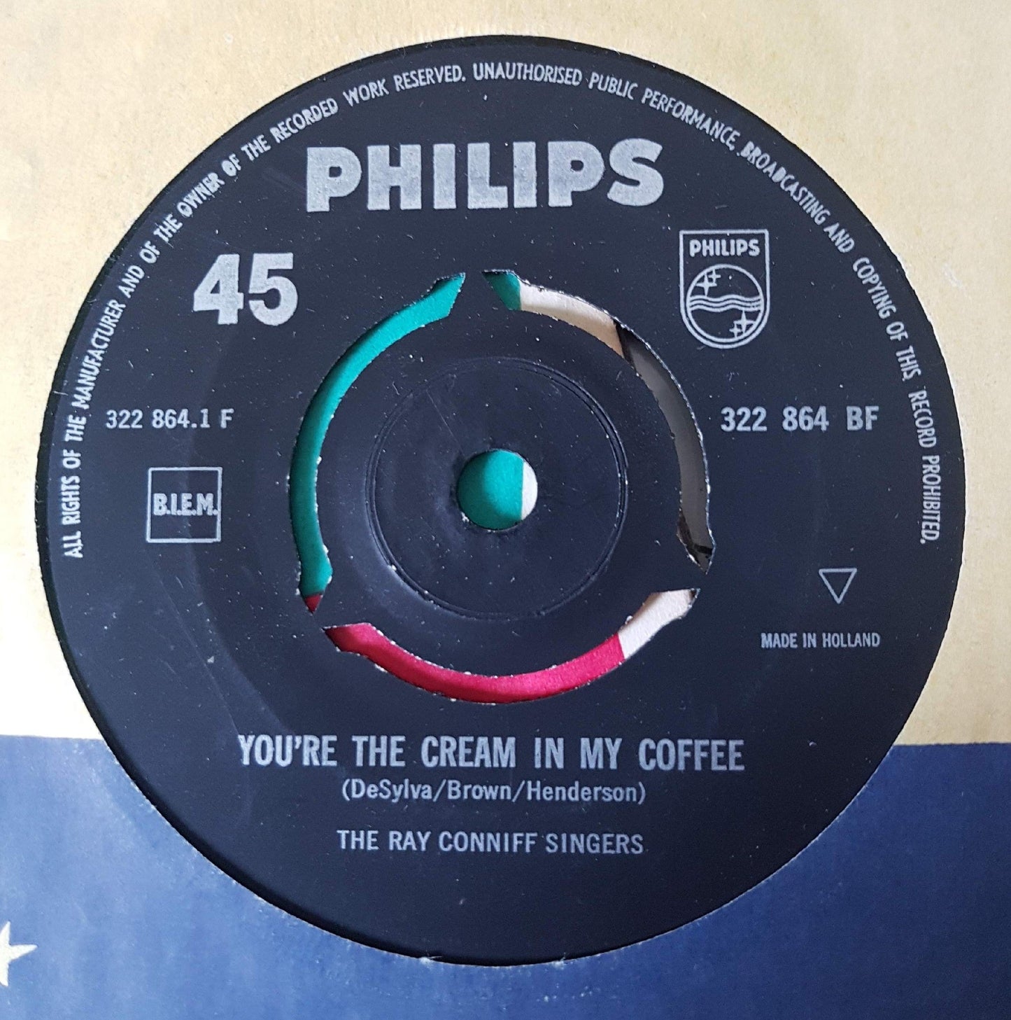 Ray Conniff And The Singers - You’re The Cream In My Coffee 23952 Vinyl Singles Vinyl Goed / Hoes Goed