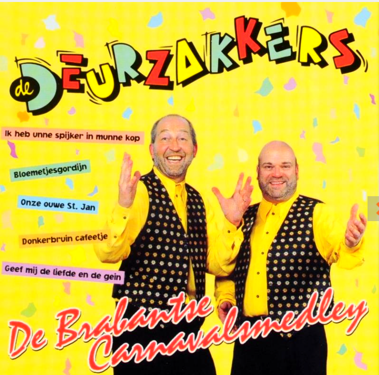 Deurzakkers - Het Hele Jaar Feest (CD) 70758 Compact Disc Goede Staat