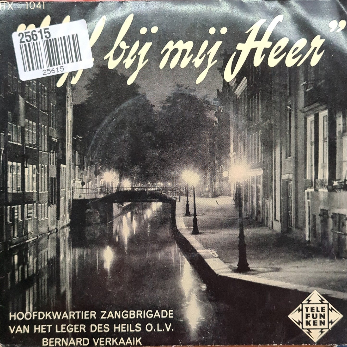 Hoofdkwartier Zangbrigade Van Het Leger Des Heils - Blijf Bij Mij Heer (A Capella) 25615 Vinyl Singles EP Vinyl Goed / Hoes Goed
