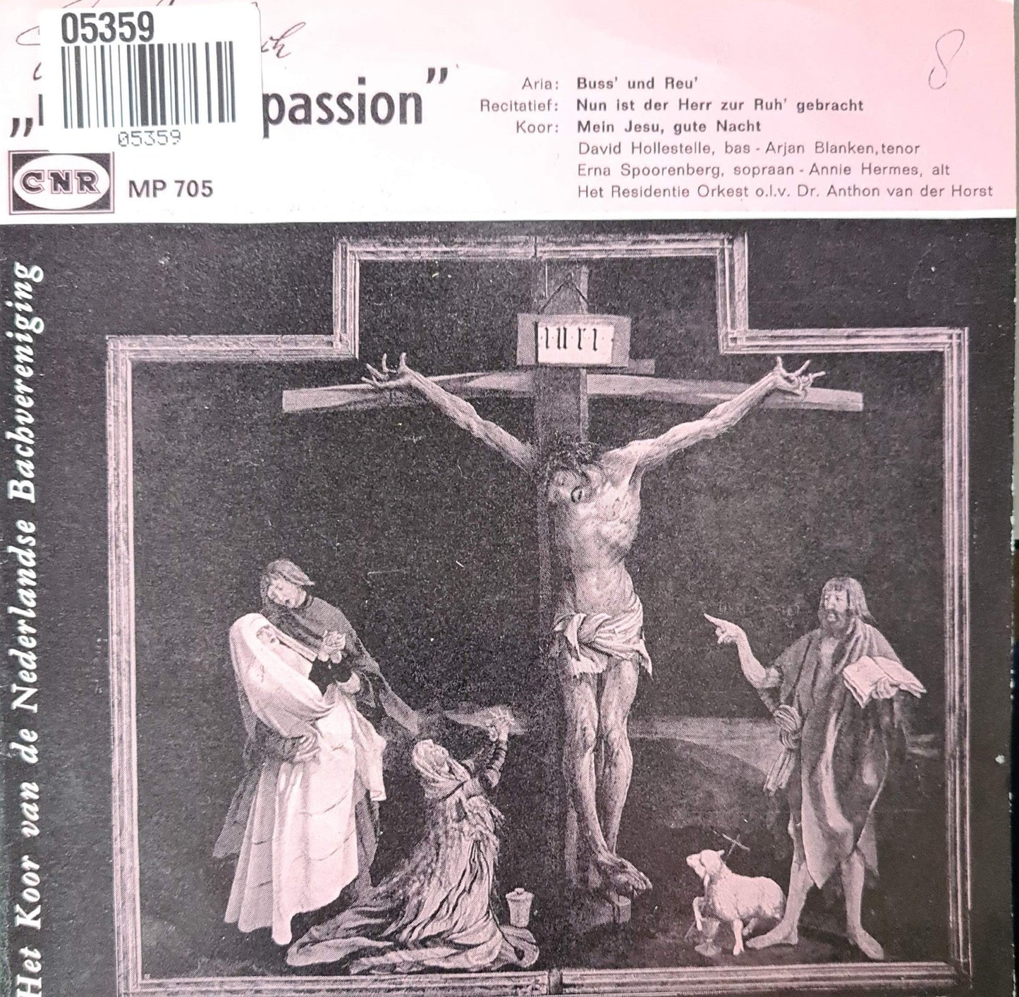Annie Hermes, David Hollestelle - Matthäus Passion 05359 Vinyl Singles EP Vinyl Goed / Hoes Goed