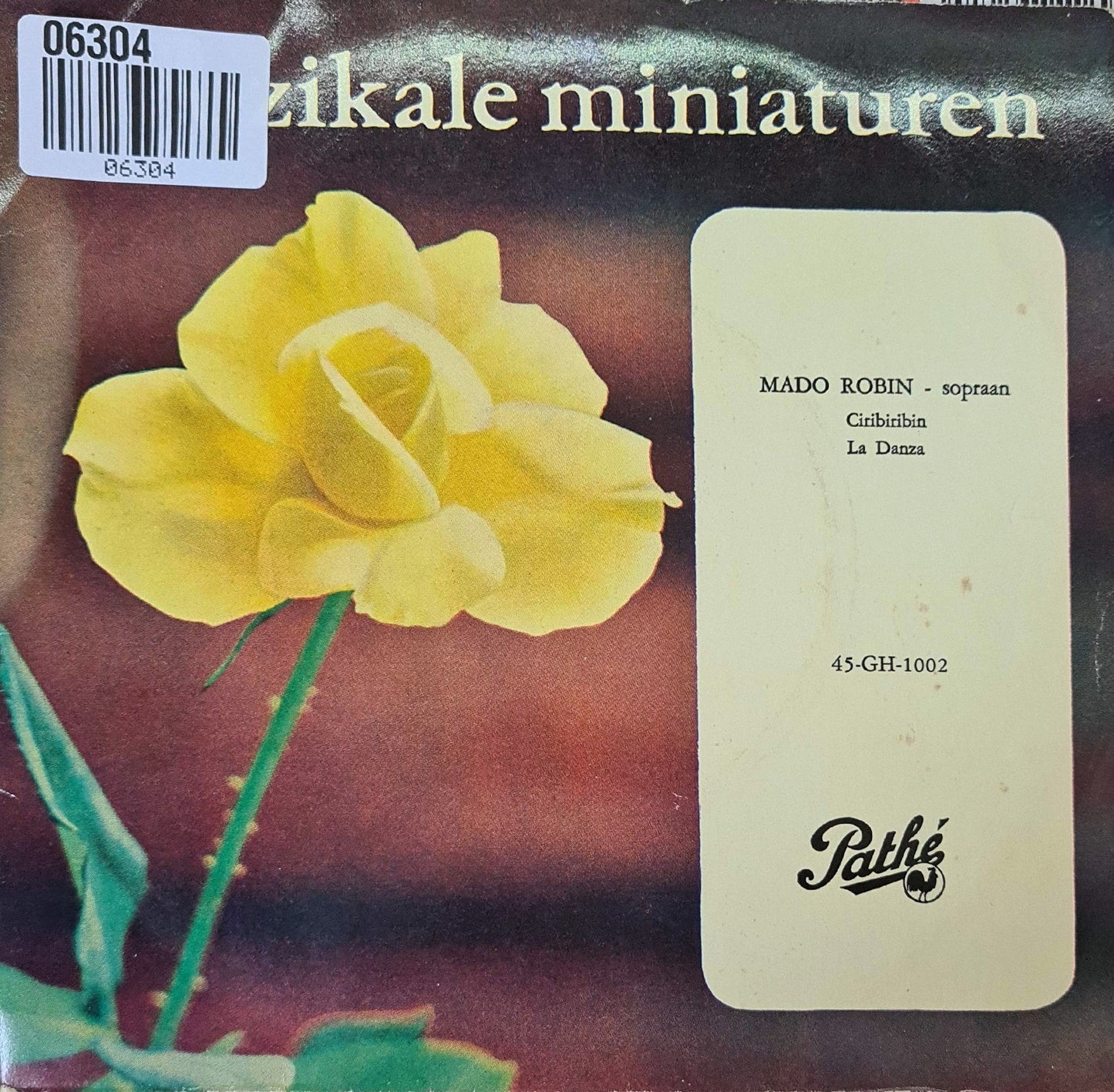Mado Robin - Ciribiribin 06304 Vinyl Singles Vinyl Goed / Hoes Goed