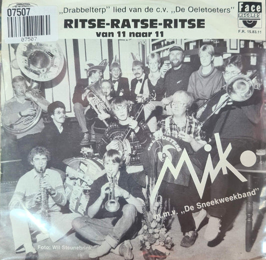 Duo Mik - Ritse Ratse Ritse 07507 Vinyl Singles Vinyl Goed / Hoes Goed