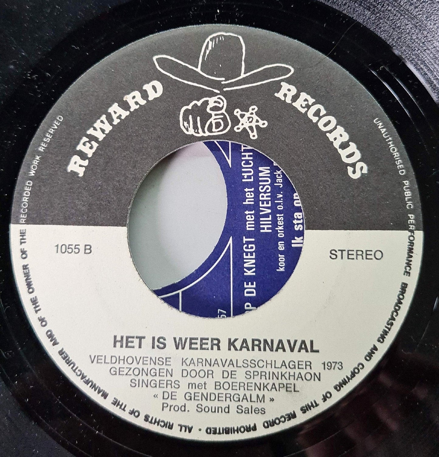 Sprinkhaon - Om De Peon Te Doen 08865 Vinyl Singles Vinyl Goed / Hoes Goed